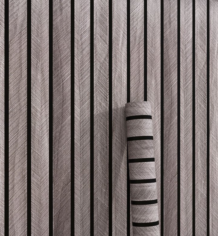 Nice Wood Patterns Carved Grille Self-Adhesive Wall Sticker 600*3000 Wall Sticker for Rental Apartment