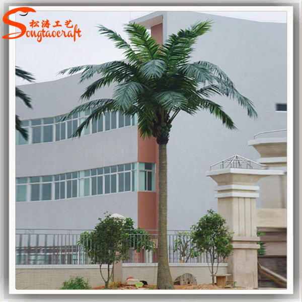 Outdoor Landscaping Artificial Steel Coconut Palm Trees