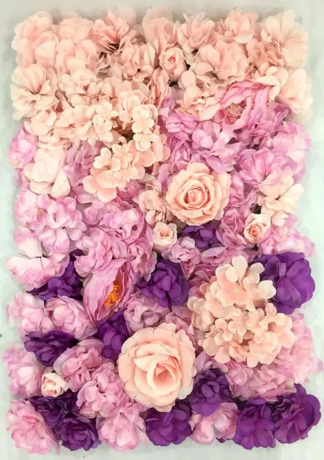 Artificial Flower Wall Design 5