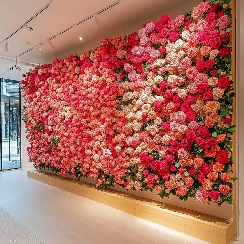 Flower Wall Detail 12