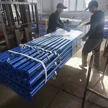 Find Similar Iconadjustable Steel Prop Spray Coated with Flower Plate Galvanized Steel Props for Formwork Shoring