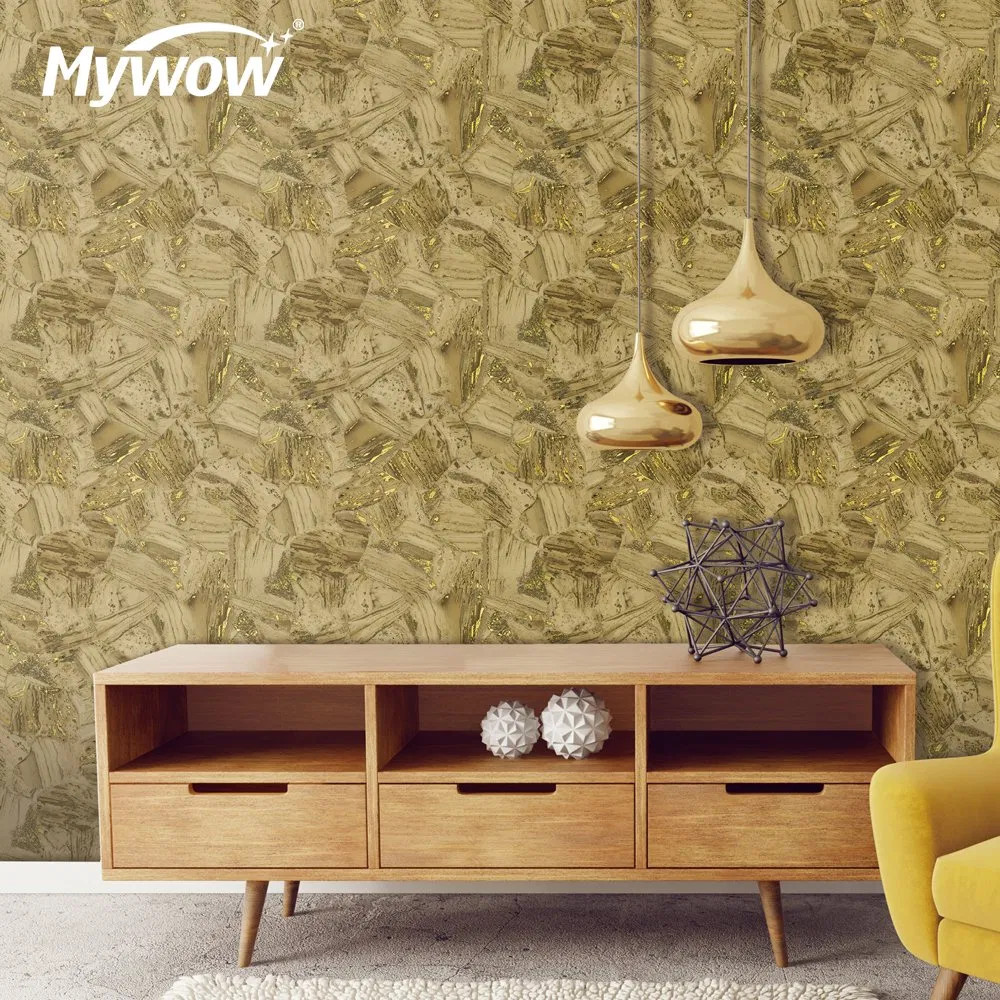 Foil Luxury Wallpaper Vinyl Roll Wall Wallpaper for Interior Decoration