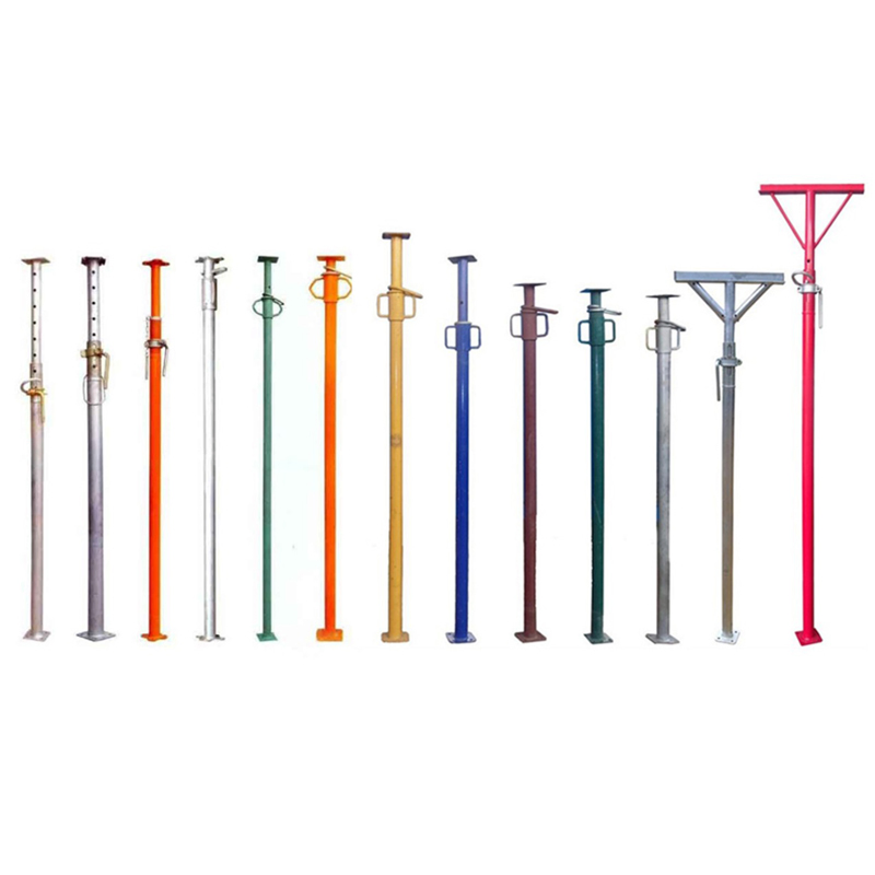 Hamac Adjustable Galvanized Shoring Scaffolding Steel Props with Square Flower Plate