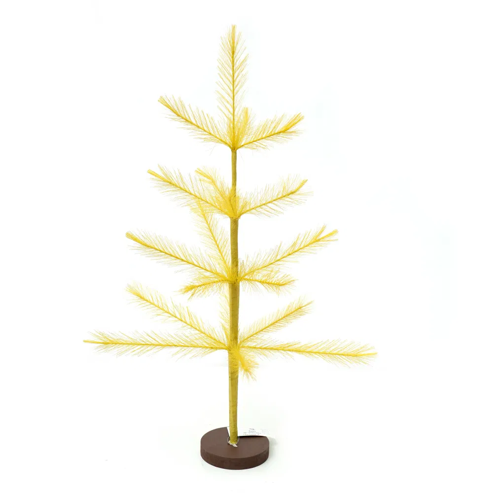 New Trend Short Fur Artificial Pampas Tree for Wedding Party Home Decor