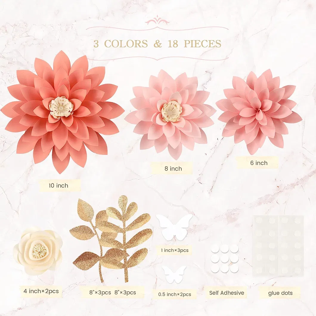 3D Flower Decoration 1