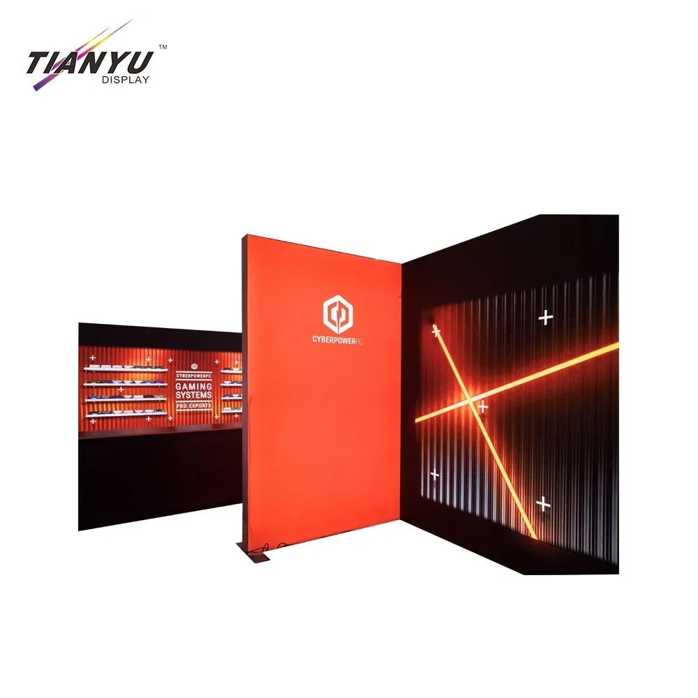 Ceiling-Mounted Backlit Seg Advertising Light Box for Supermarket Aisle Guidance