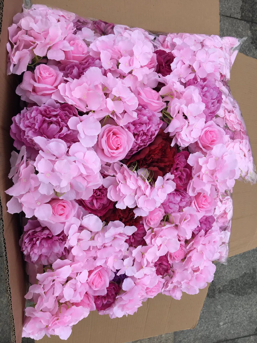 Artificial Flower Wall Design 8