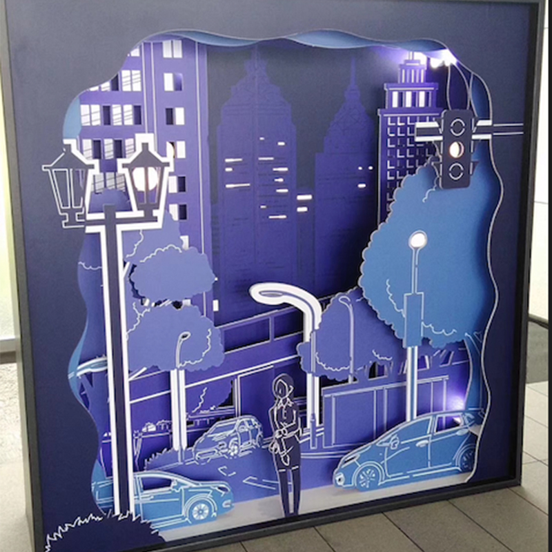 Environmental-Friendly Cardboard Recycle Display Paper