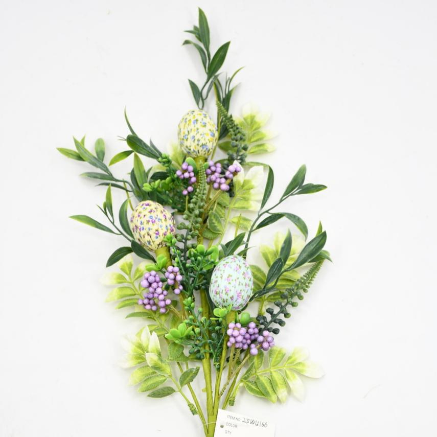 Hot Selling New Product Branch Artificial Egg Decorative Branch for Easter DIY Decoration Festival Decor