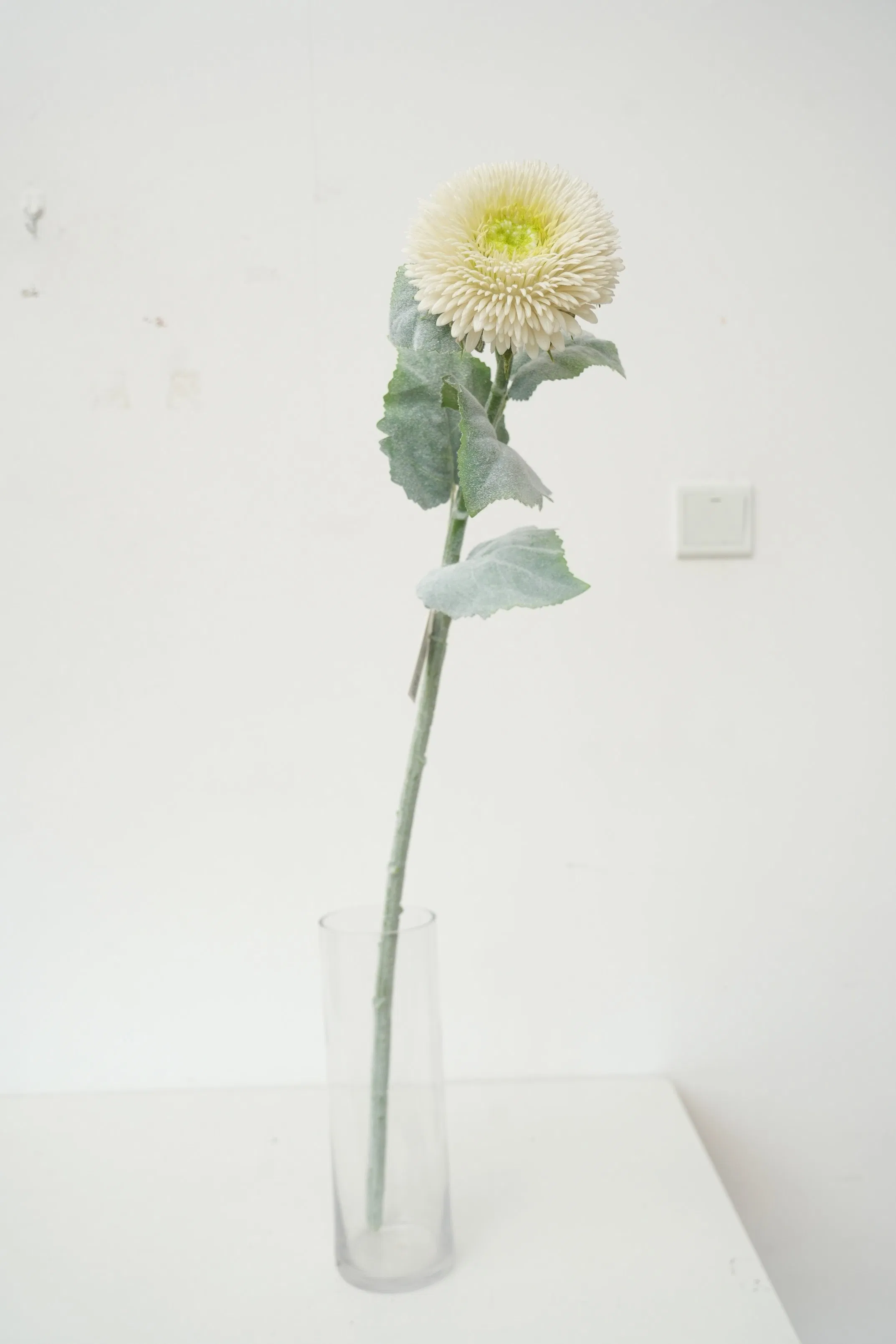 Spring Lifelike Single Artificial Sunflower Flowers for Garden Hotel Home Wedding Decoration