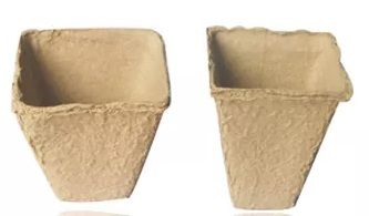 Plant Nursery 12PCS Square Paper