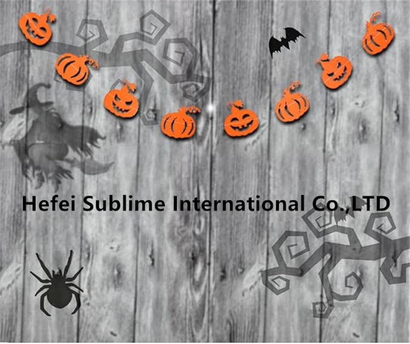 Halloween Party Paper Garland for Home Fireplace Haunted House Decoration