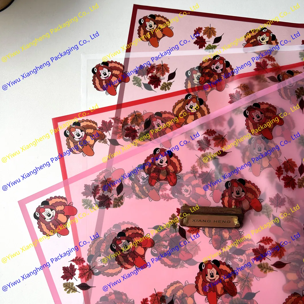 Flower Wrapping Paper Display