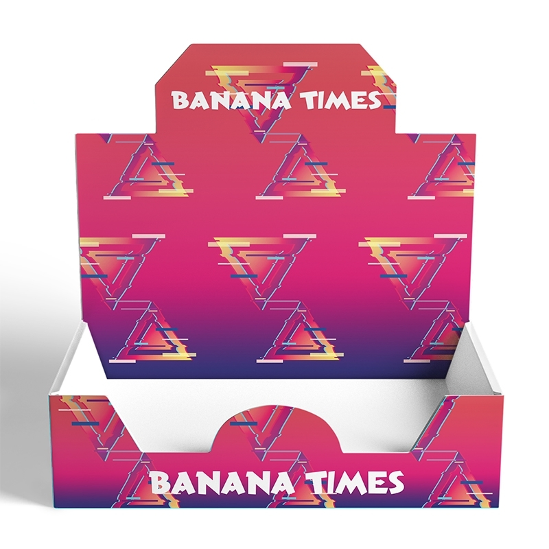 Pop Cardboard Counter Top Displays Tool-Free Quick Installation Pop-up PDQ Display Boxes for Drugstore Cosmetics Shop Retailers