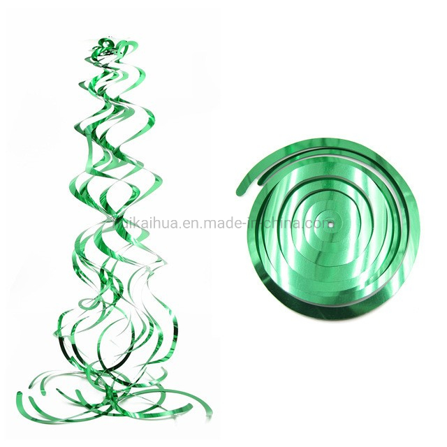 Party Christmas Wedding Graduation Baby Shower Ceiling Hanging Foil Swirl Decorations