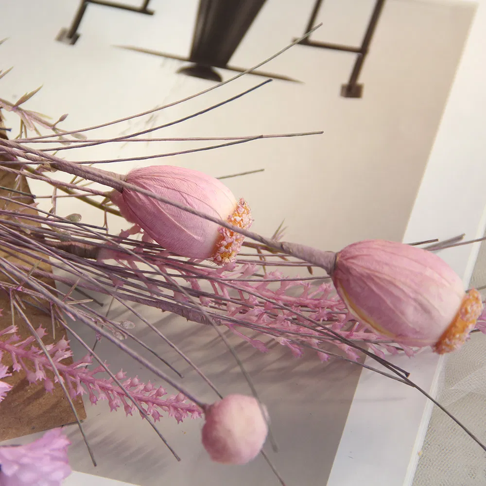 Wholesale Realistic Kraft Paper Flowers Bouquet for Home Wedding Festival Party Everyday Decor