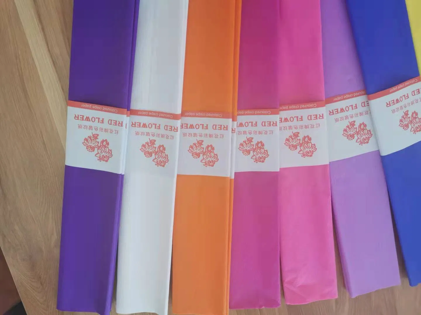 China Fashion Crepe Paper for Making Flower