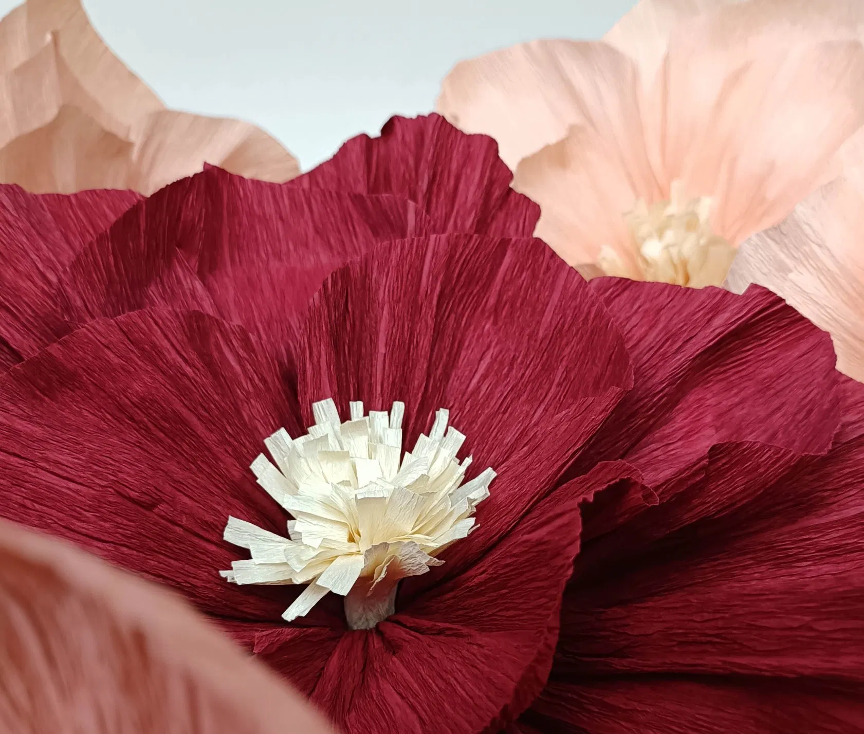 Crepe Paper Flower Decorations for Wedding Birthday