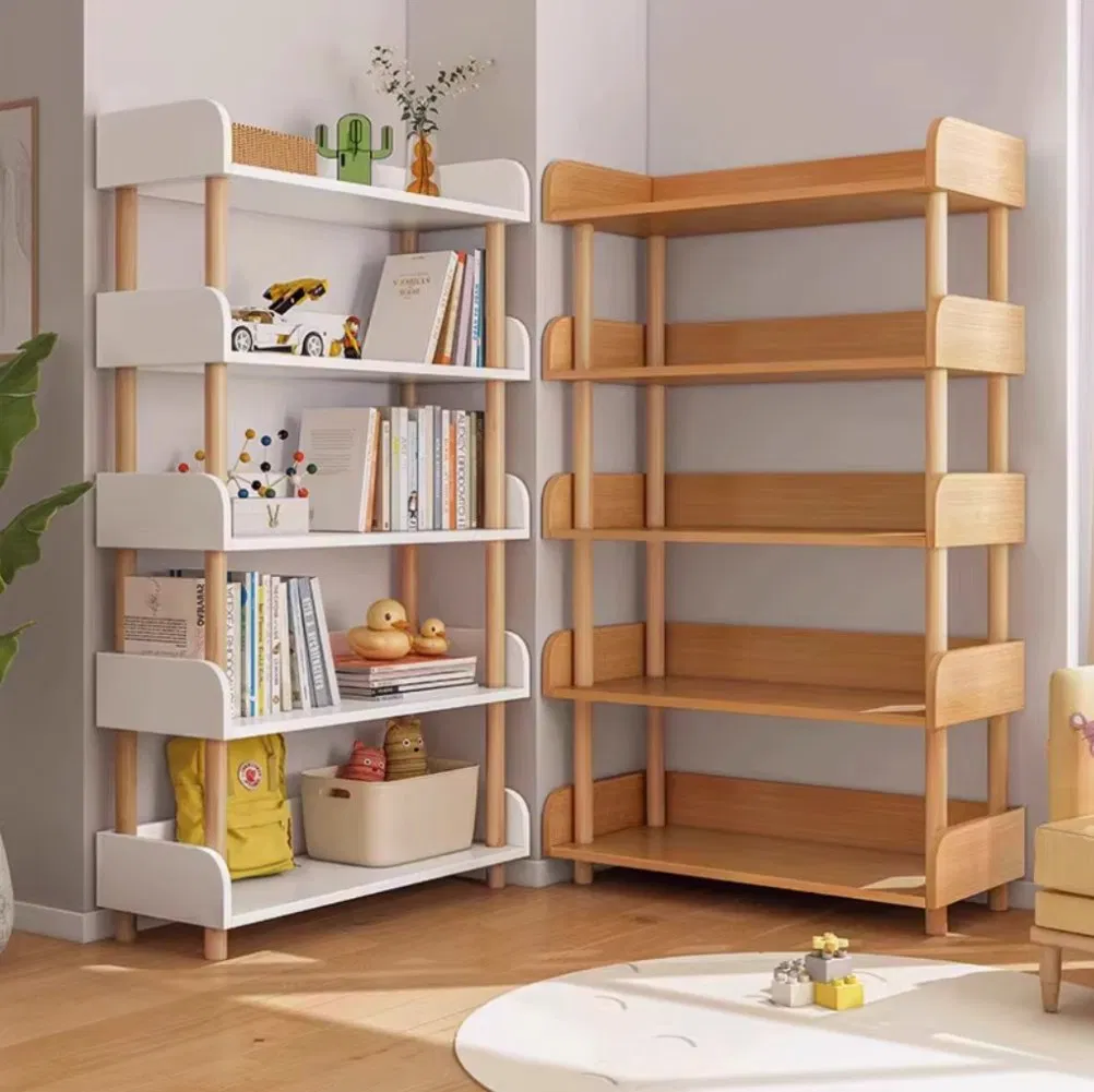 Heavy-Duty Storage Bookshelf with Built-in Bookrack for Commercial Warehouse Use Bookcase