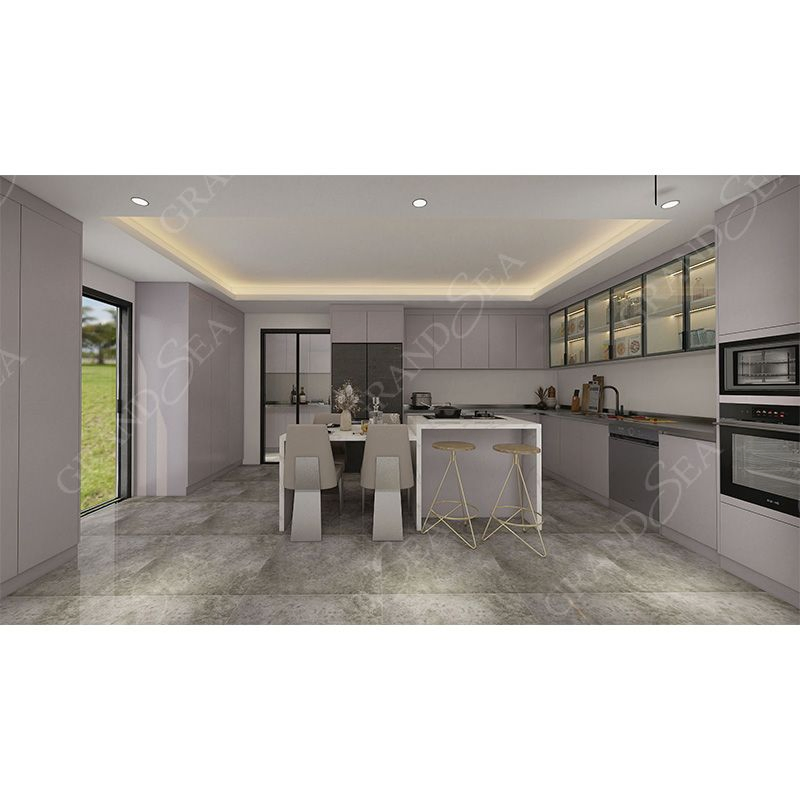 Wholesale Price Modern Design Kitchen Cabinets Modular Kitchen Island