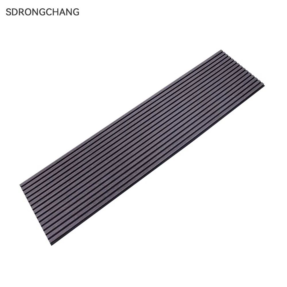 Black Oak Fiber Wall Decor Interior Slat Wood Finish Akupanel Sound Absorption Wall Paneling