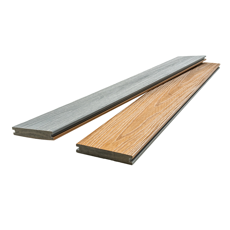 Manufacturer Free Samples WPC Decking Solid Hardwood Flooring Anti-UV Easy Installation Co-Extrusion Solid Flooring for Pools and Gardens