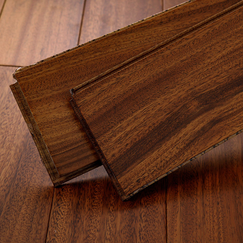 Modern Design Hardwood Flooring Easy Installation Solid Wood Floor 610mm Length Living Room Smooth Surface Abcd18mm