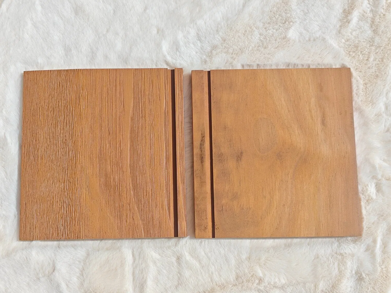 Brushed Solid Wood Horizontal Wall Paneling Solid Wood Wall Paneling and Brushed Wood Cladding for Cozy Living Room