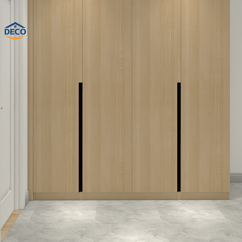 2024 latest Models Lacquer Wardrobe Sliding Closet Doors for Bedrooms