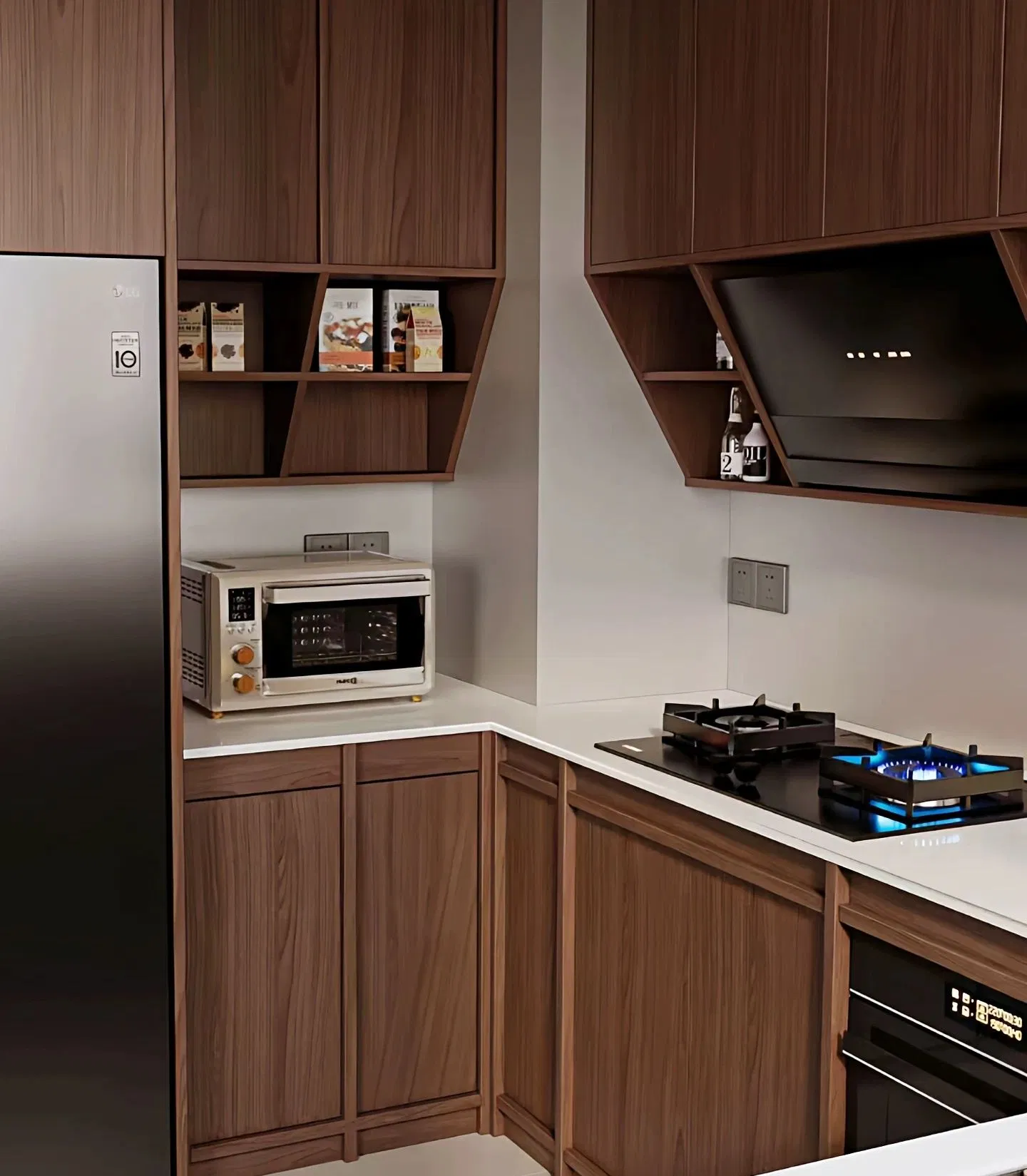 Classic Shaker Style Solid Wood Kitchen Cabinets for Modern Homes