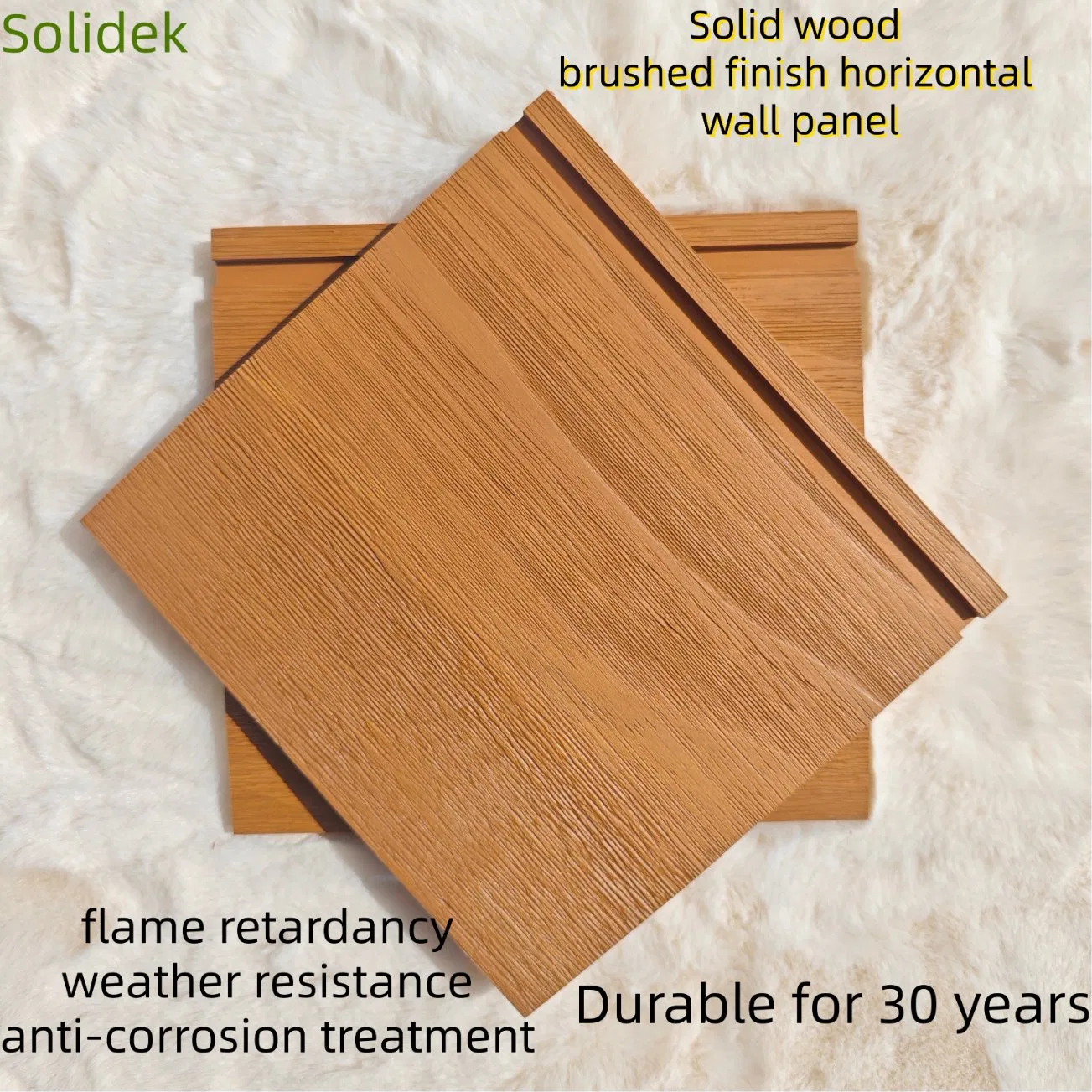 Brushed Solid Wood Horizontal Wall Paneling Solid Wood Wall Paneling and Brushed Wood Cladding for Cozy Living Room