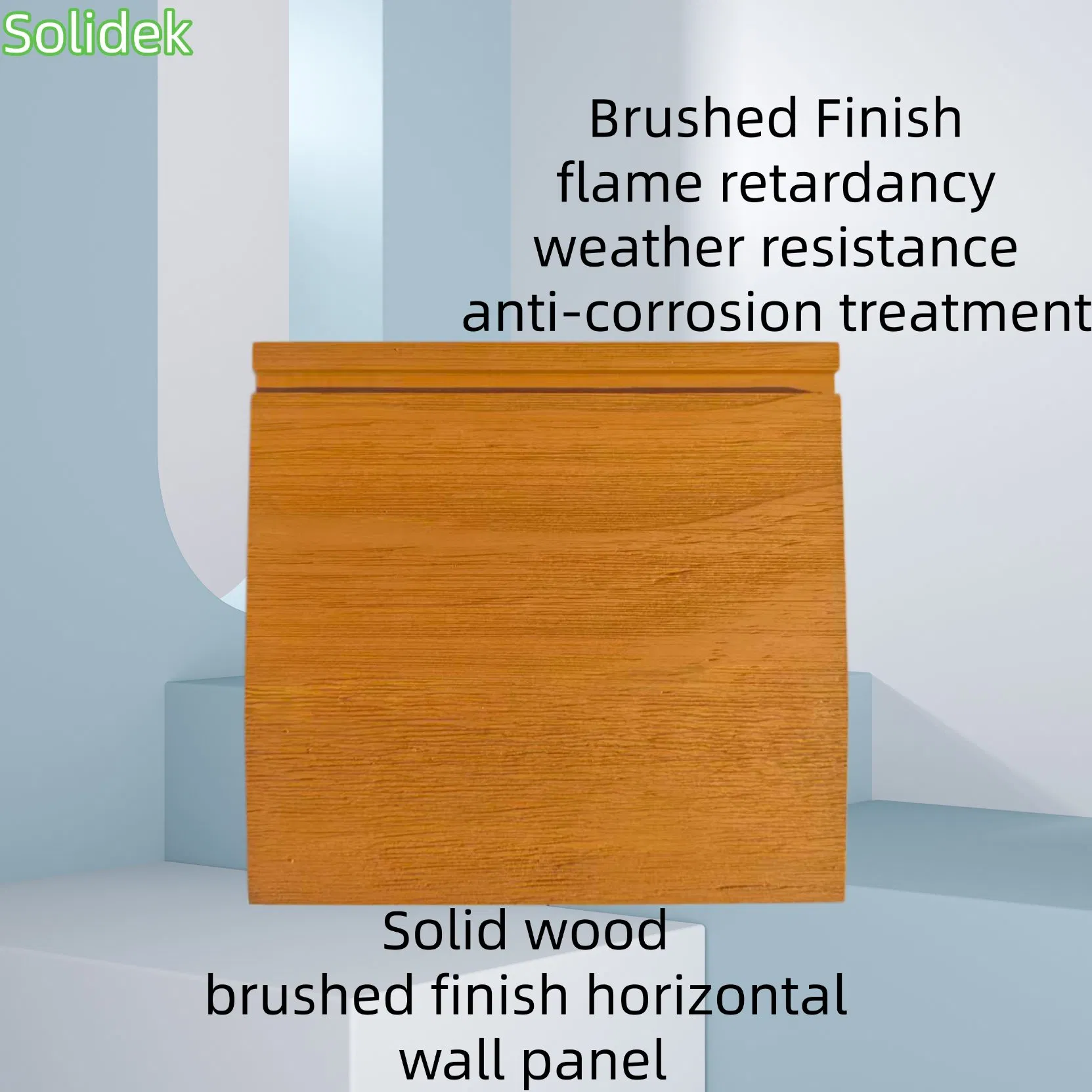 Brushed Solid Wood Horizontal Wall Paneling Solid Wood Wall Paneling and Brushed Wood Cladding for Cozy Living Room