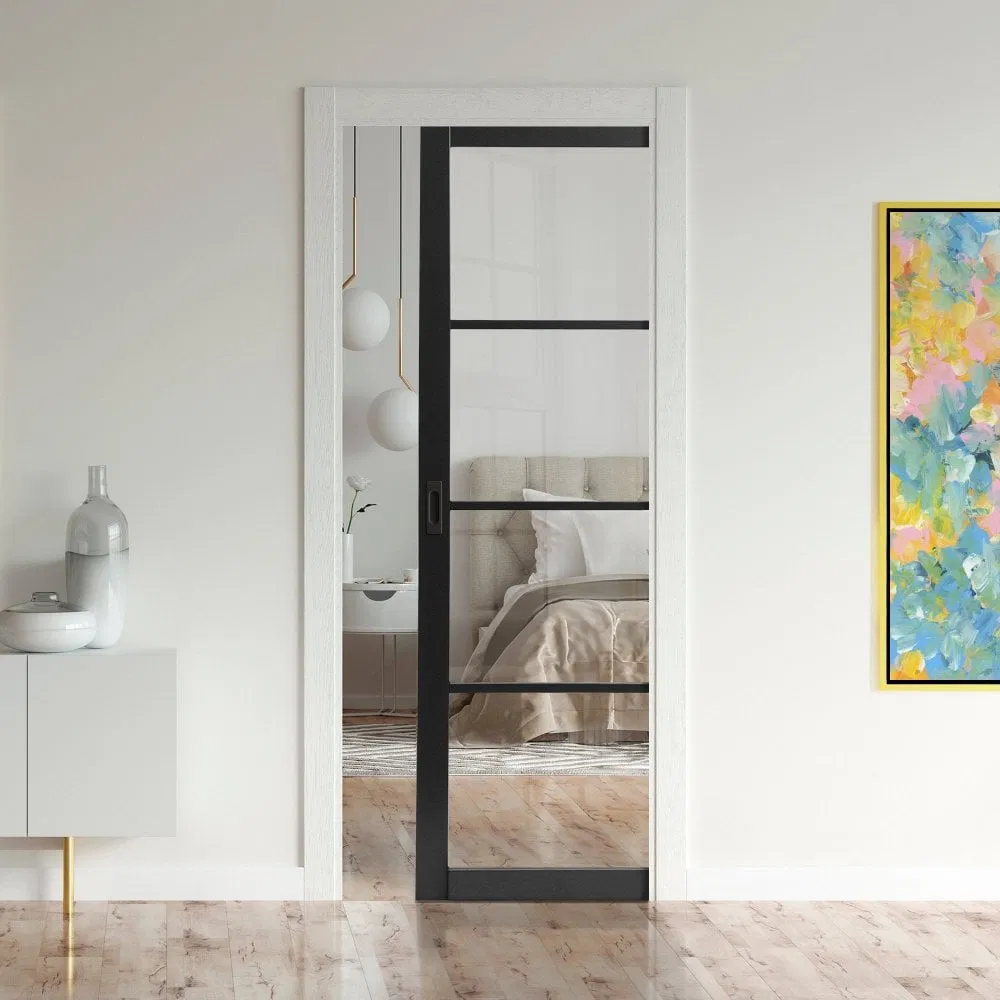 Sliding Pocket Door for Wardrobe Bedroom Bathroom Renovation