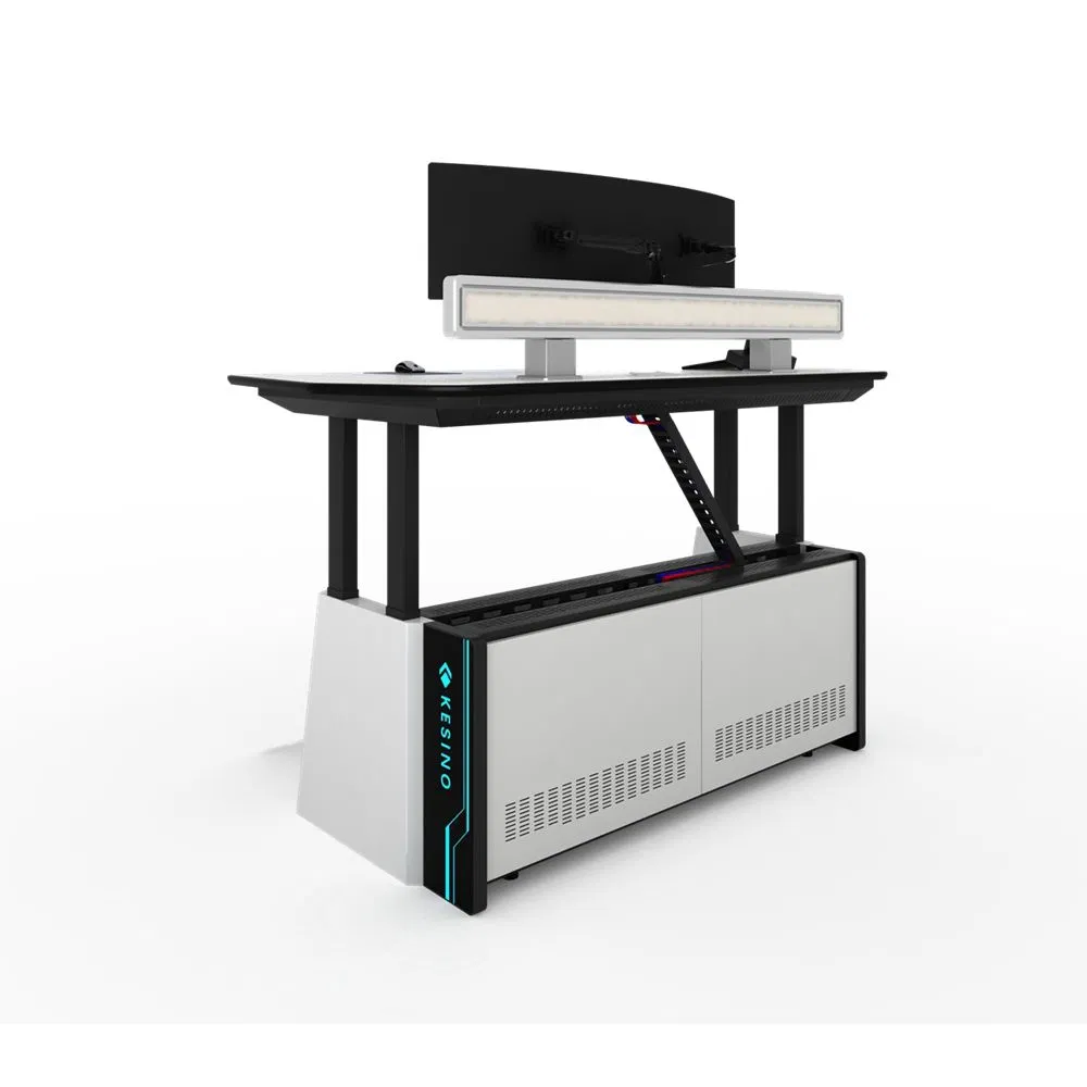 High Quality RGB Security Information Management System Table Adjustable Height Console