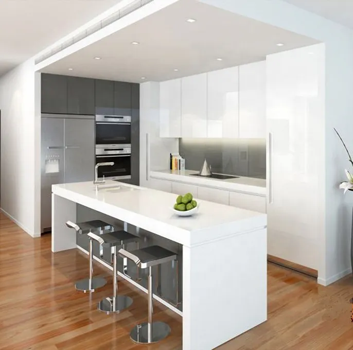 Modern Custom Kitchen Stone Table Island