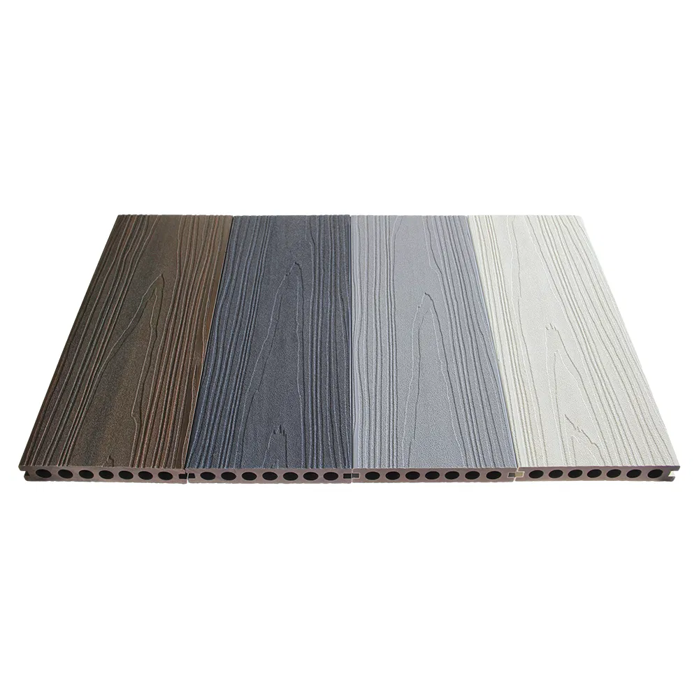140*23mm Easy Installation WPC Decking Solid Hardwood Flooring