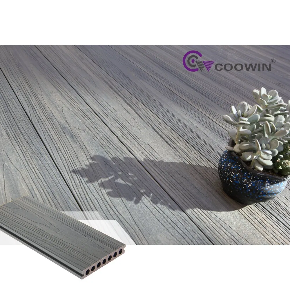 140*23mm Easy Installation WPC Decking Solid Hardwood Flooring