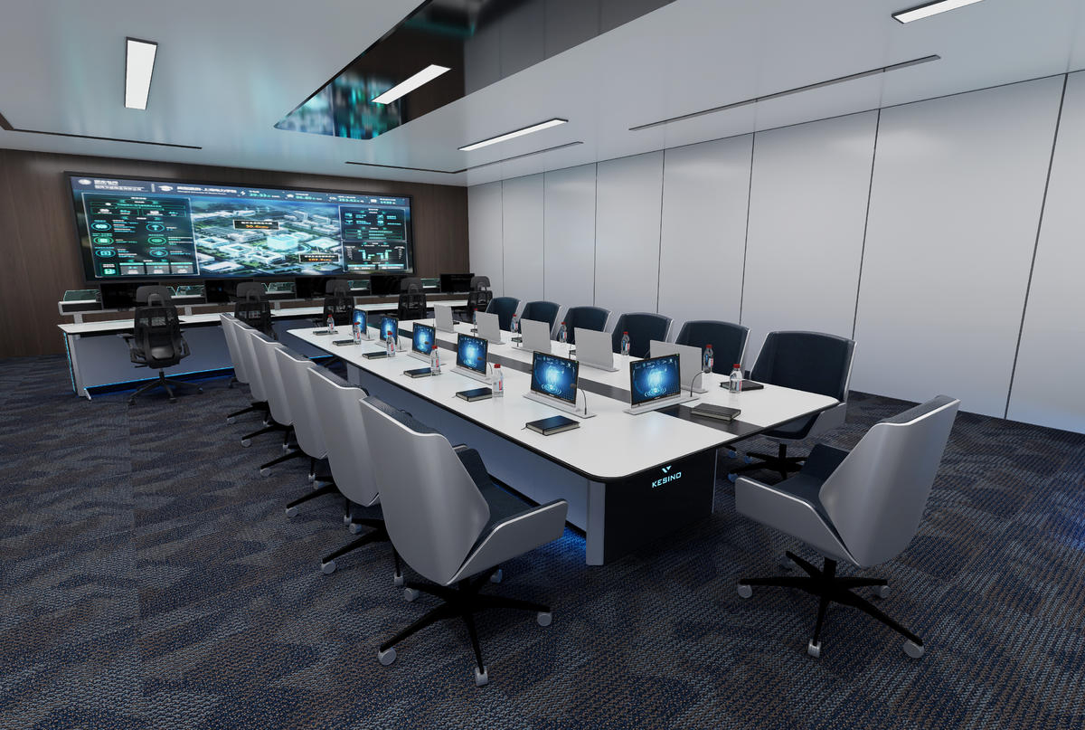 Control Room Console Supplier Control Room Workstation Console Desk Security Control Room Console