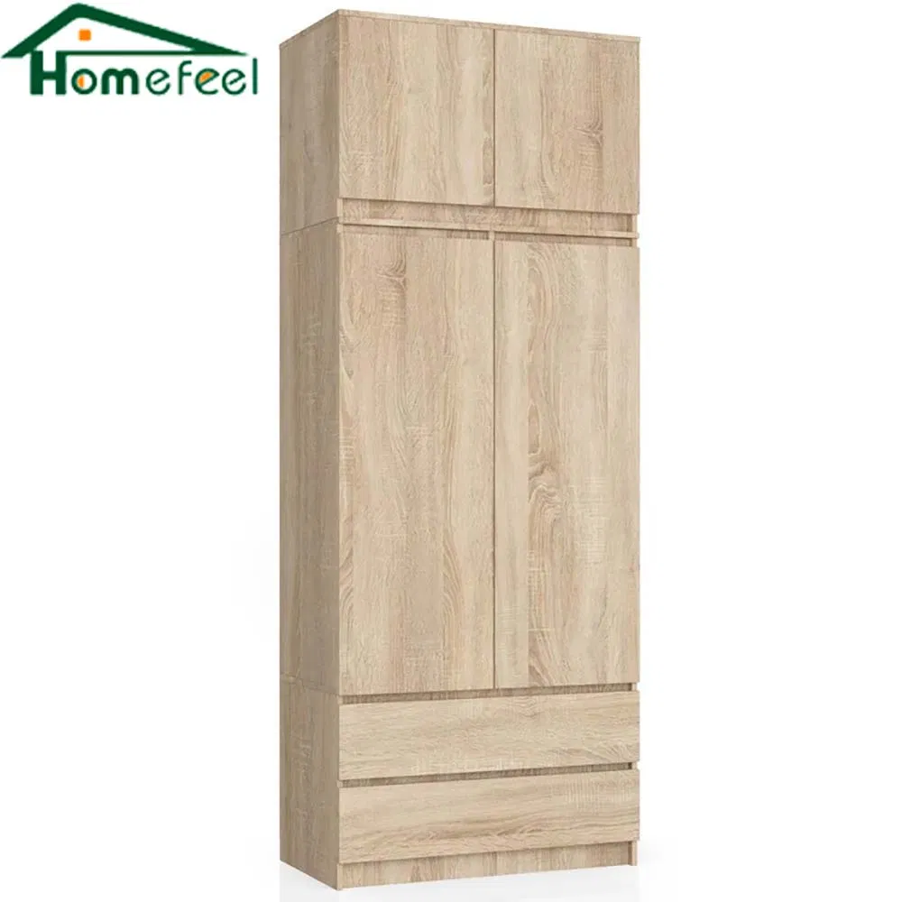 Customized Closet Systems Modern Home Furniture Wooden Design Walk in Wardrobe for Bedroom