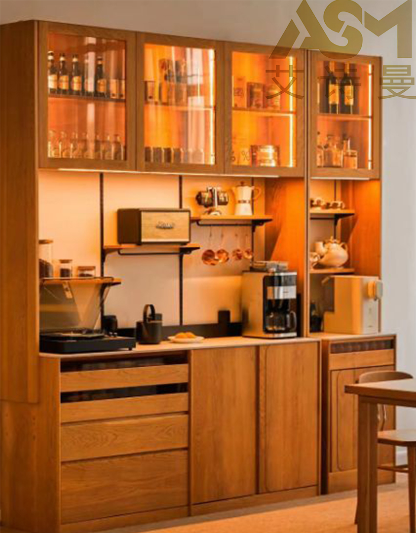 Contemporary Cabinet System for Efficient Kitchen Organization