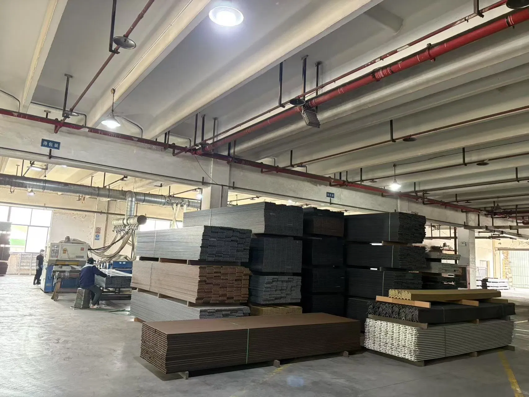 Ocox Solid WPC Outdoor Decking Wood Plastic Composite Decking Waterproof Easy Installation Hardwood Flooring