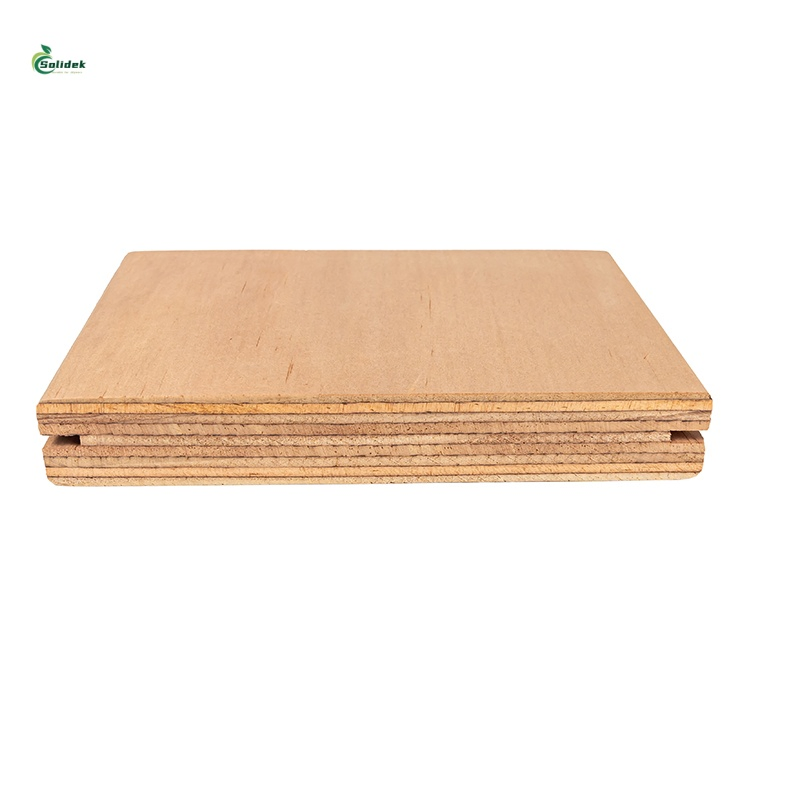 Eco Friendly Easy Installation Hardwood Garden Outdoor Solid Wood Flooring