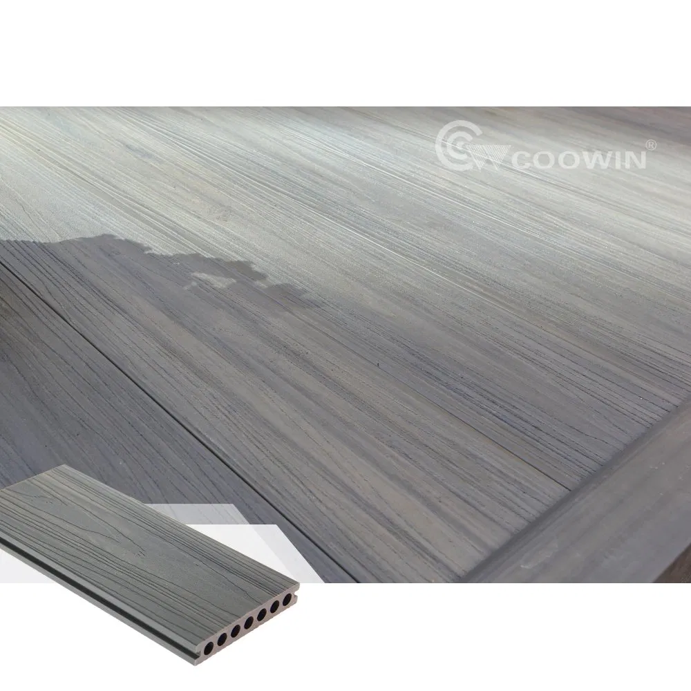 140*23mm Easy Installation WPC Decking Solid Hardwood Flooring