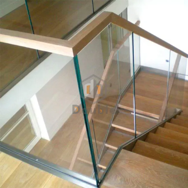 U Channel Glass Railing Show