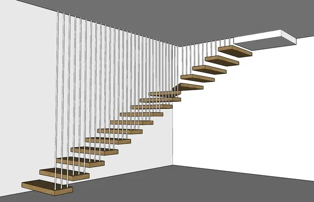 Modern Staircase View