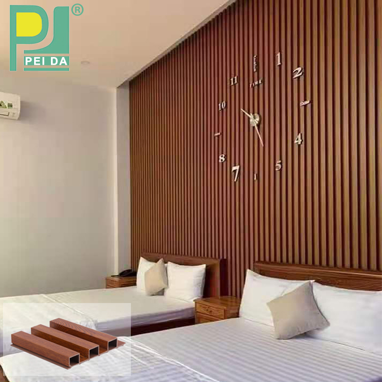 PVC WPC Wood Plastic Composite Mobile Home Sound Absorption Wall Paneling