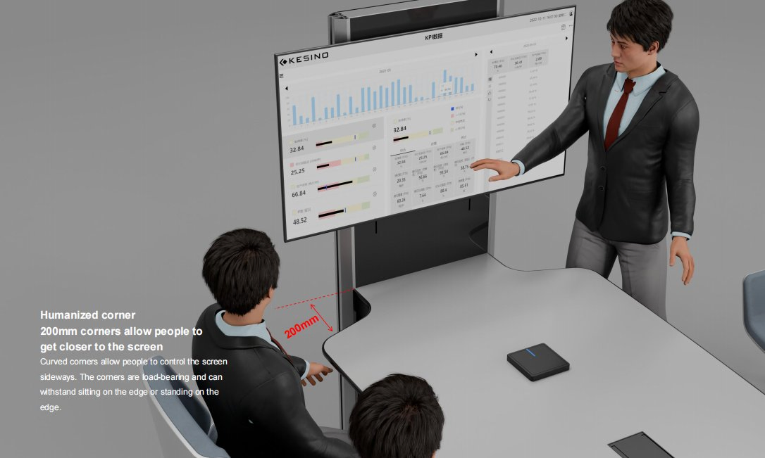 Safety Operation Table Office School Staff Conference Room Center Monitoring Console