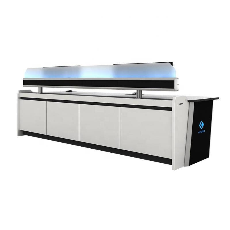 High-End Office Furniture Height Adjustable Desk Network Operations Center Console