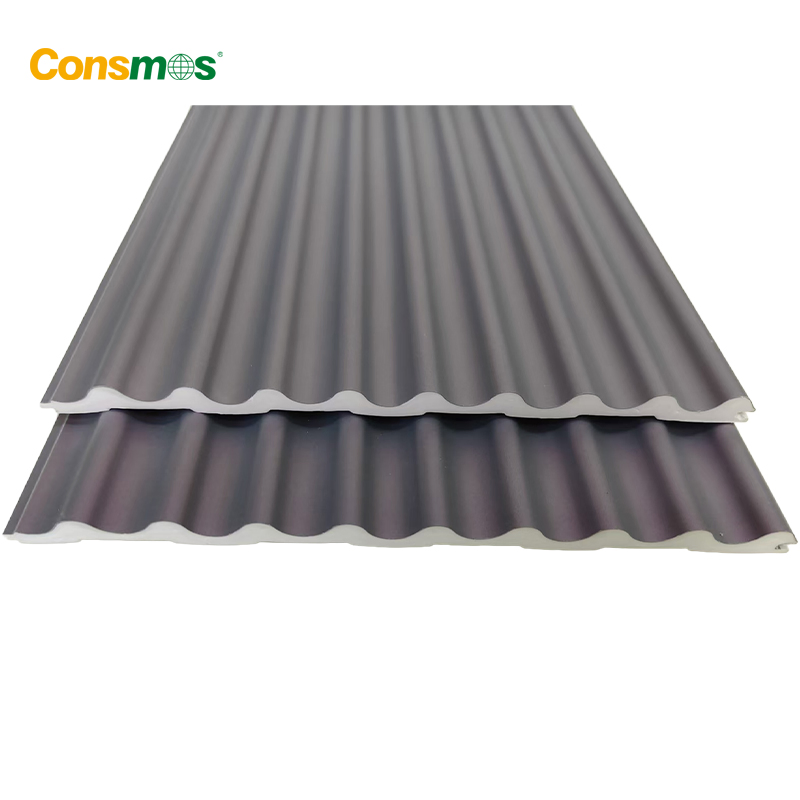 WPC Wall Moldings Wainscoting Wall Decorations Living Room Wood-Plastic Decorative Wood Wall Paneling