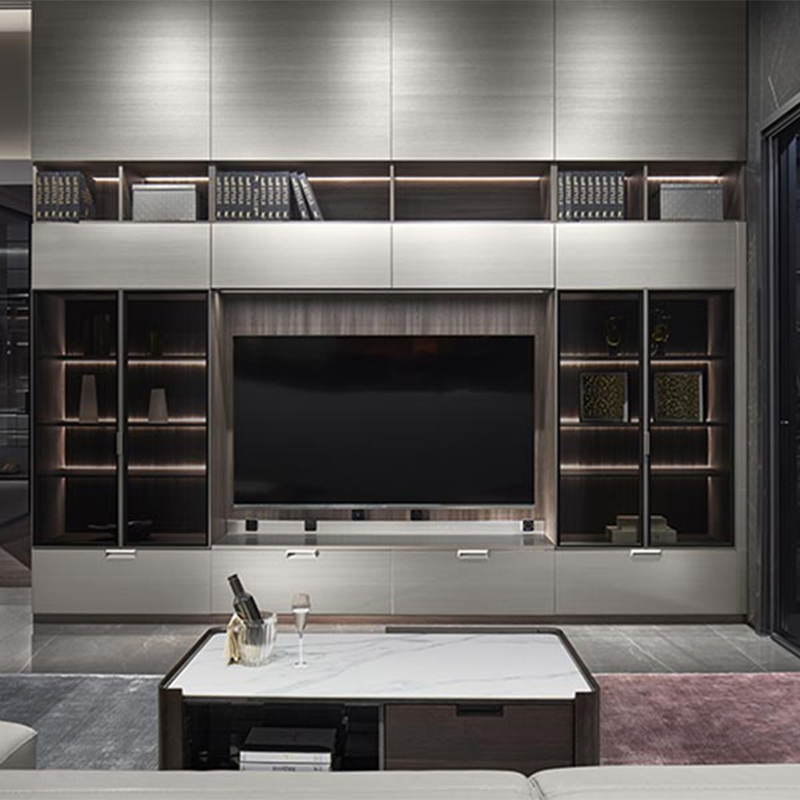 Customizable Modern Fitted Wardrobe for Chic Bedroom Interiors